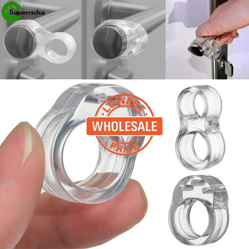 [Preço Por Atacado]Para Casa Maçaneta De Segurança Bebês À Prova De Choque Anti-Colisão Paredes De Pára-Choques Protetor