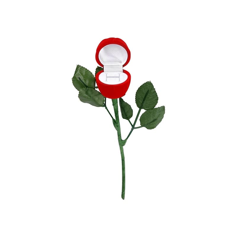 Estojo caixinha veludo Rosa Cabo Veludo Caixinha Estojo