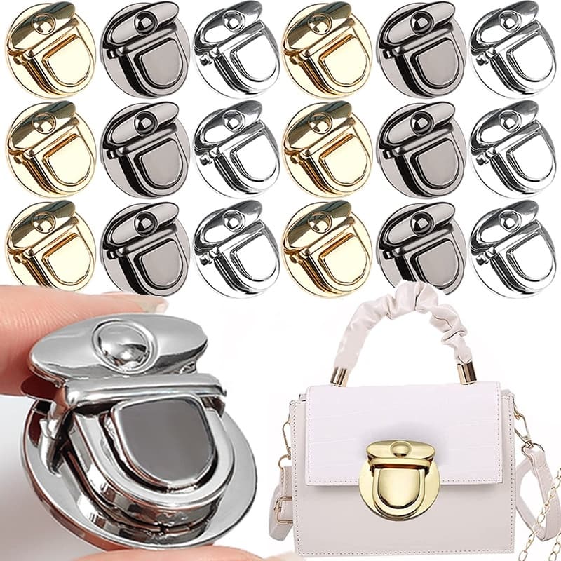 Fechos De Fecho Com De Metal Para Bolsas De Bricolage/Fivelas Volta Removíveis Práticas Ombro Artesanato/Acessórios De Ferragens