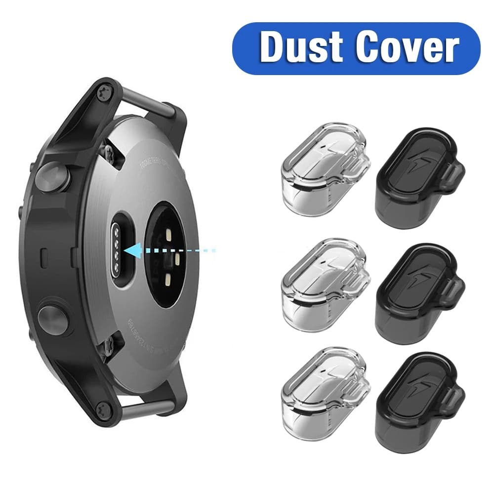 Porta De Carregador Anti-Plugue Garmin Venu Sq X1 Vivoactive 356 955/965/935/245/265/255/945/165/158/55 Fenix 7 5X 6X 7X