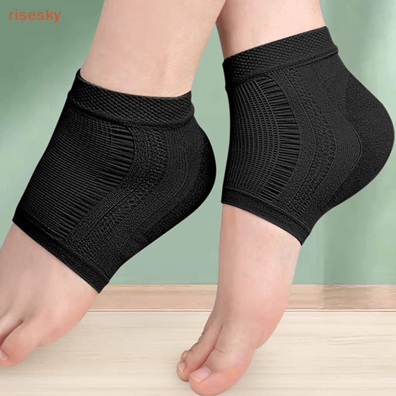 [1Pair Gel De Silicone Para Calcanhar Protetor De Plantar Support