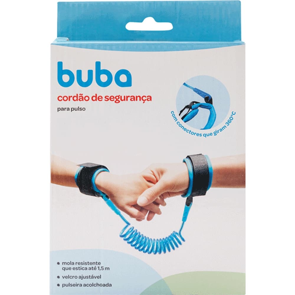 Cordão de Segurança para Pulso Infantil Passeio  - Azul