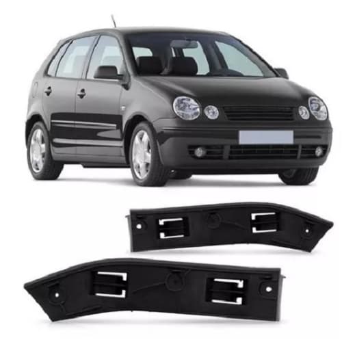 Guia Garra Parachoque Dianteiro Polo 2003 2004 2005 2006 Par