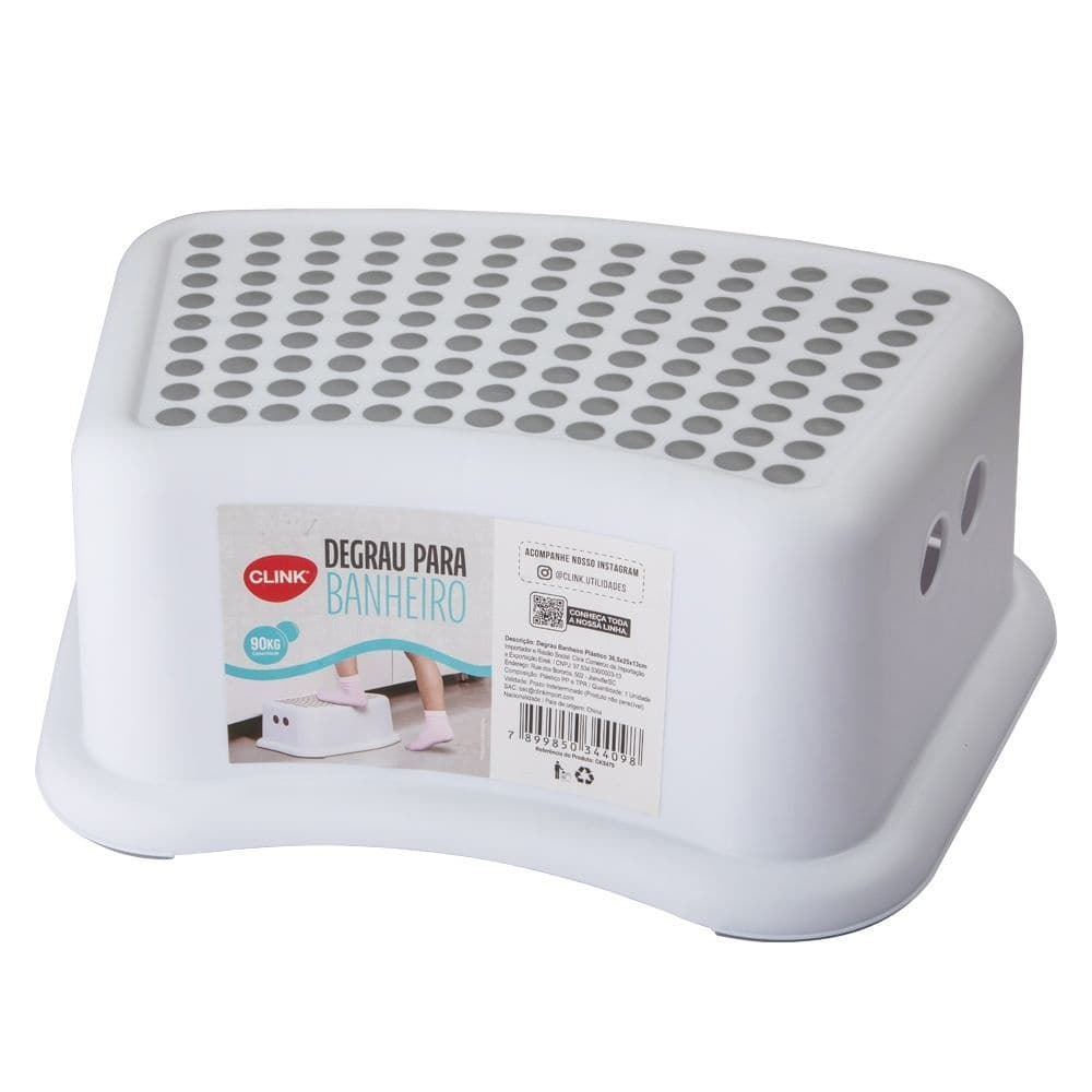 DEGRAU BANHEIRO PLASTICO PARA PIA, BANHO E VASO 36,5X25X13CM