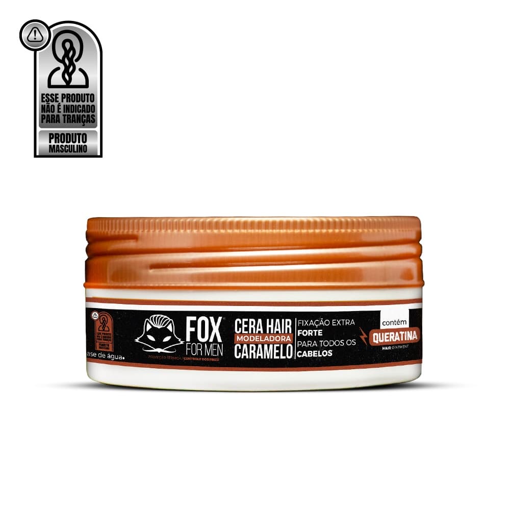 CERA HAIR CARAMELO 130G - FOX FOR MEN
