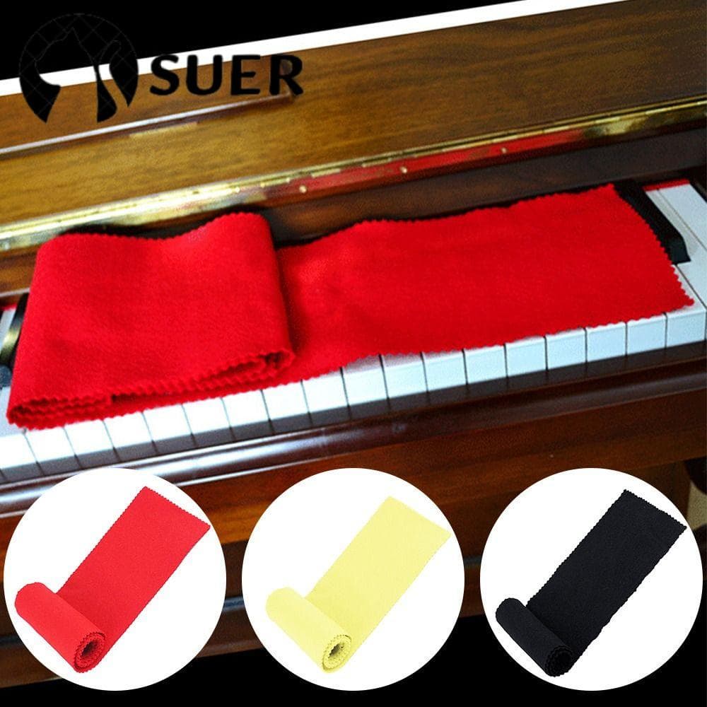 Pano De Piano De Algodão SUEBR 125 * 15cm Cobertura De Teclado Pó Protetora À Prova De Sujeira