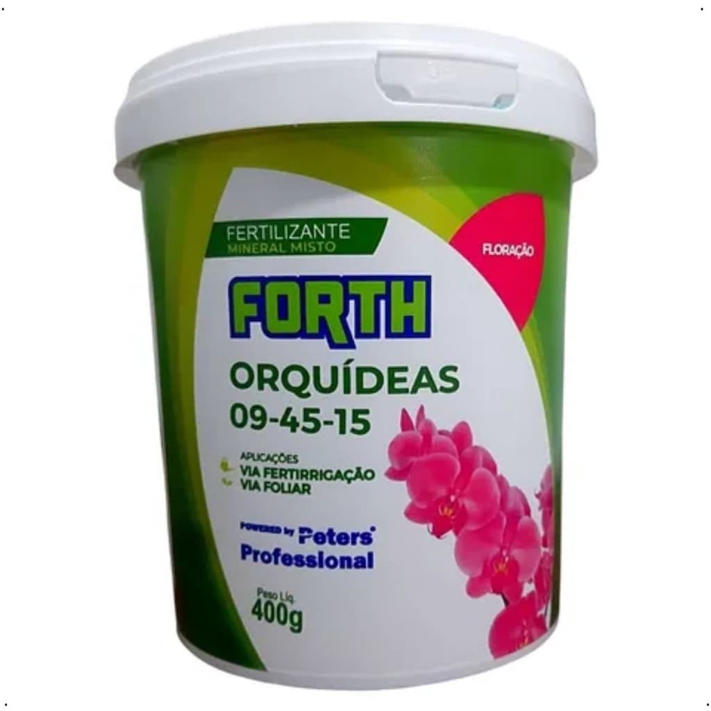 FORTH ORQUIDEAS FLORACAO 09-45-15 POTE 400G
