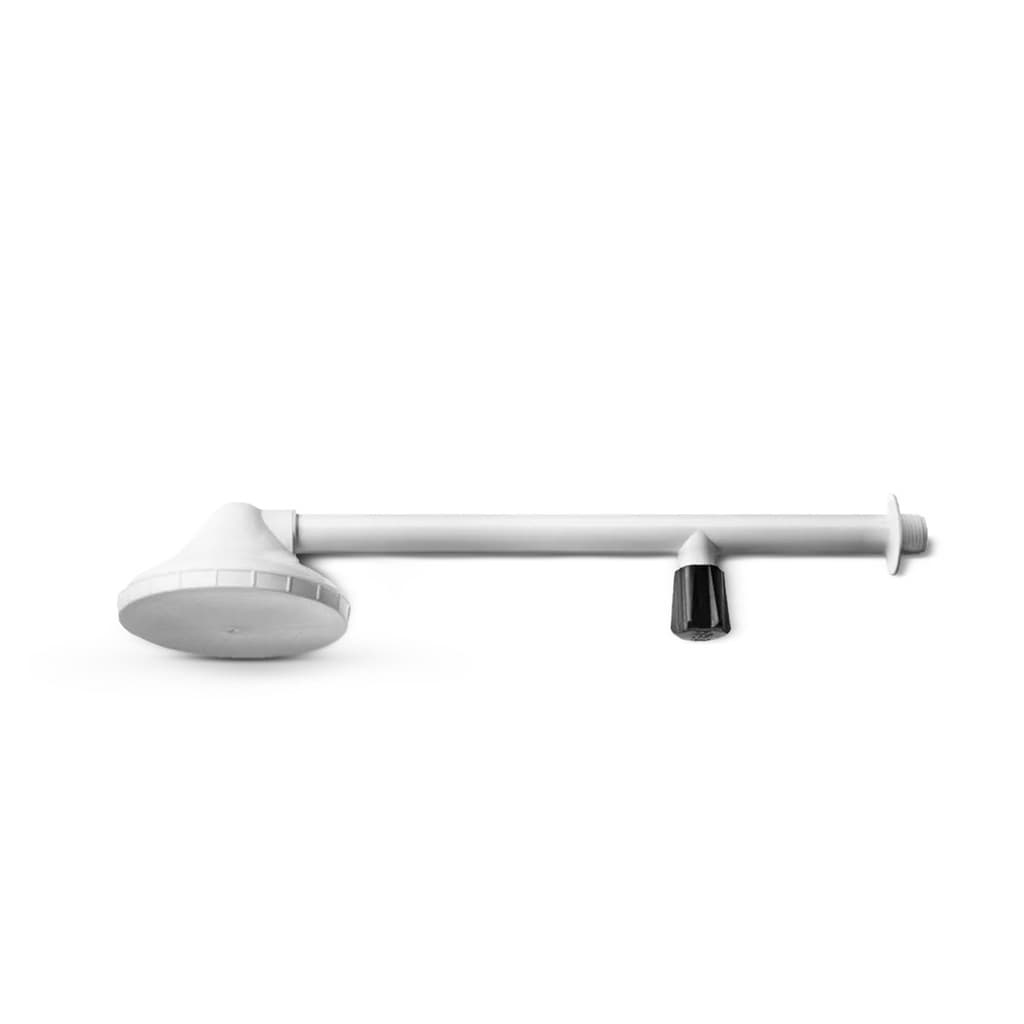 Chuveiro Frio 4 Polegadas Branco Com Registro - PVC Resistente