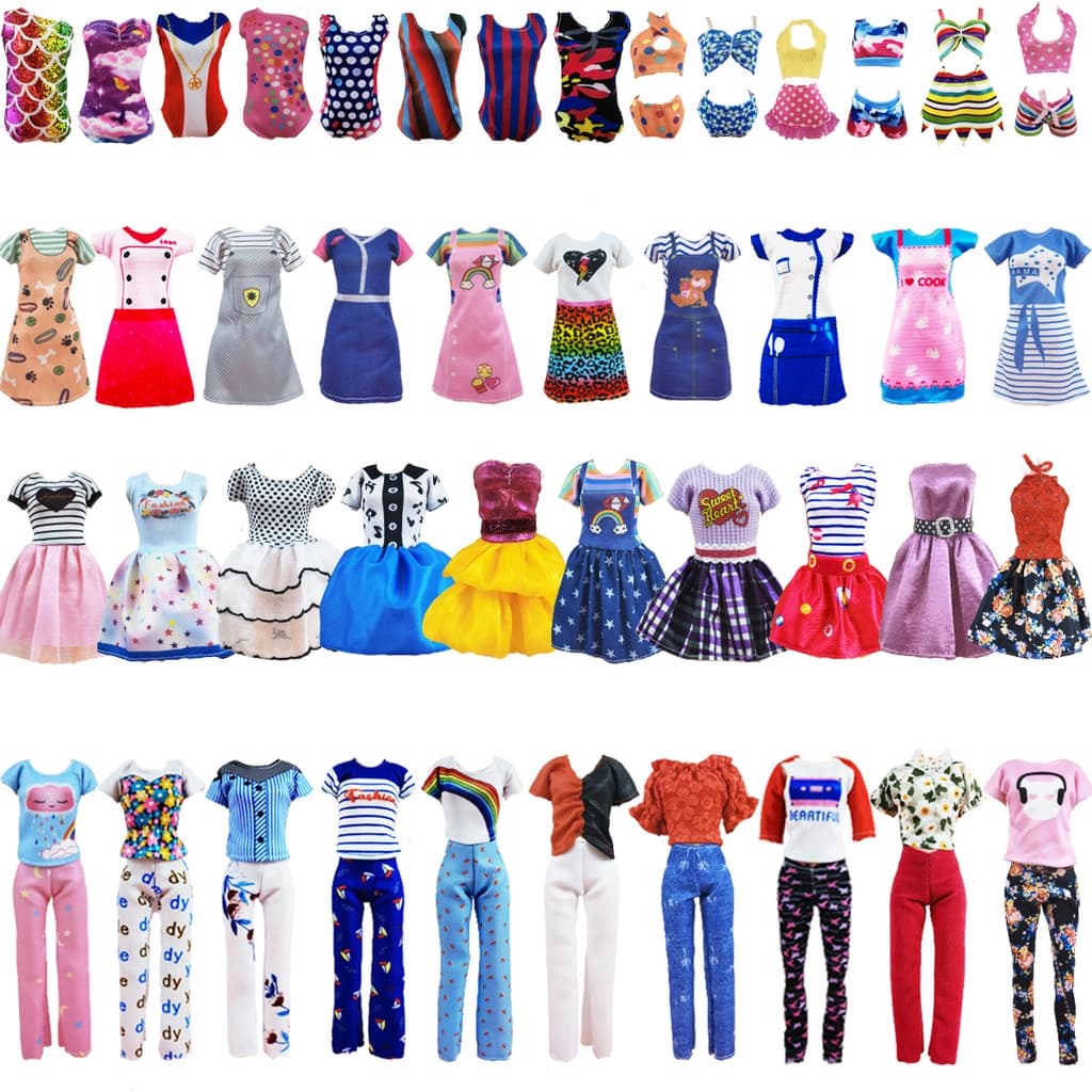 30cm doll clothes Meninas Bonecas De Brinquedo Princesa Brinquedos