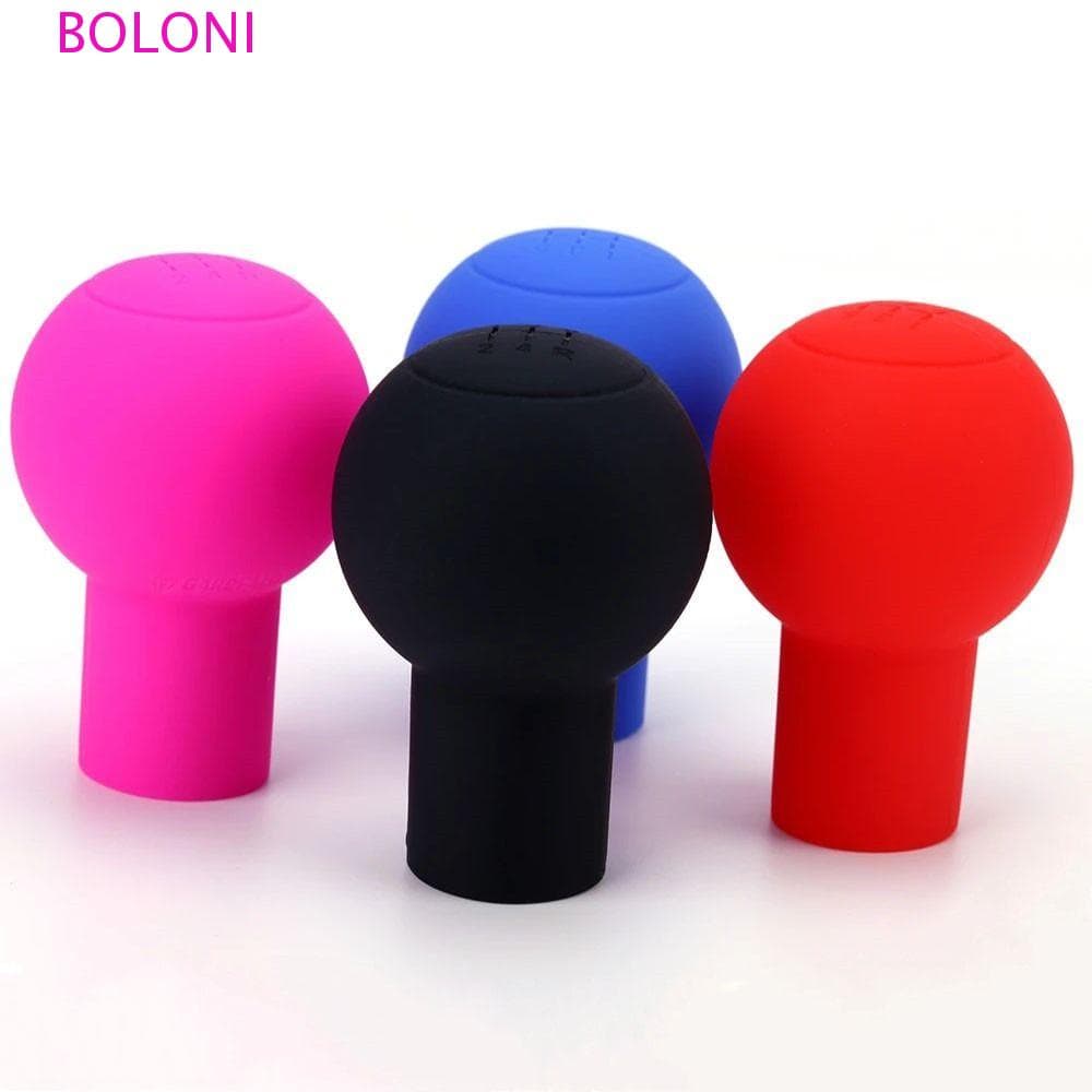 BOLONI Tampa Do Botão De Engrenagem Antiderrapante Vara Alavanca Escudo Silicone Macio 5 Mudança De Automática