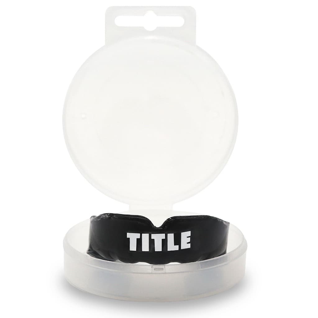 Protetor Bucal Silicone Maleável Mouthguard Title + Estojo de proteção