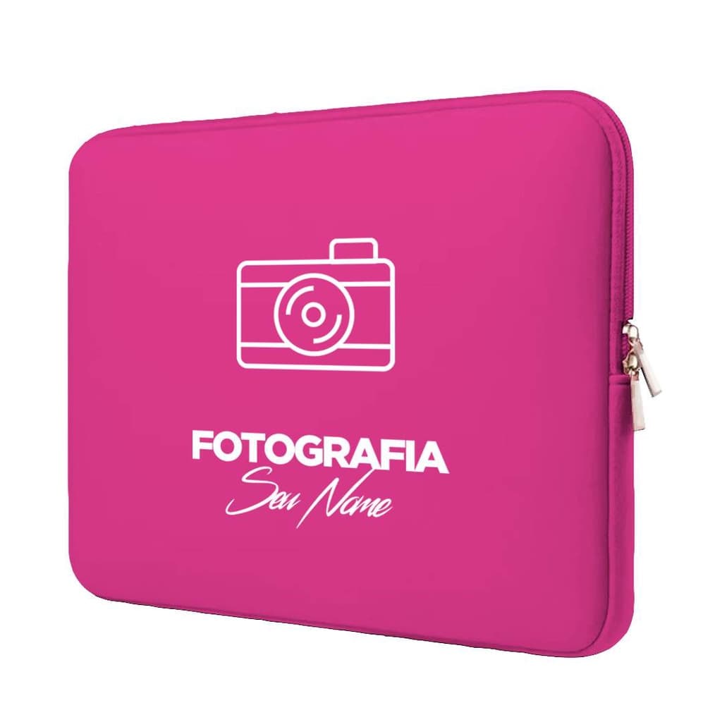Capa Case Pasta Maleta Notebook Macbook Personalizada Neoprene 15.6/14.1/13.3/12.1/11.6/17.3/10.1 Fotografia 2