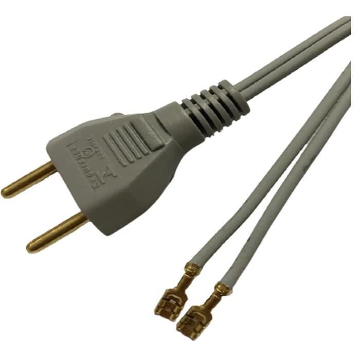 Cabo Para Ferro De Passar Roupas 1,80mts 105° Cinza