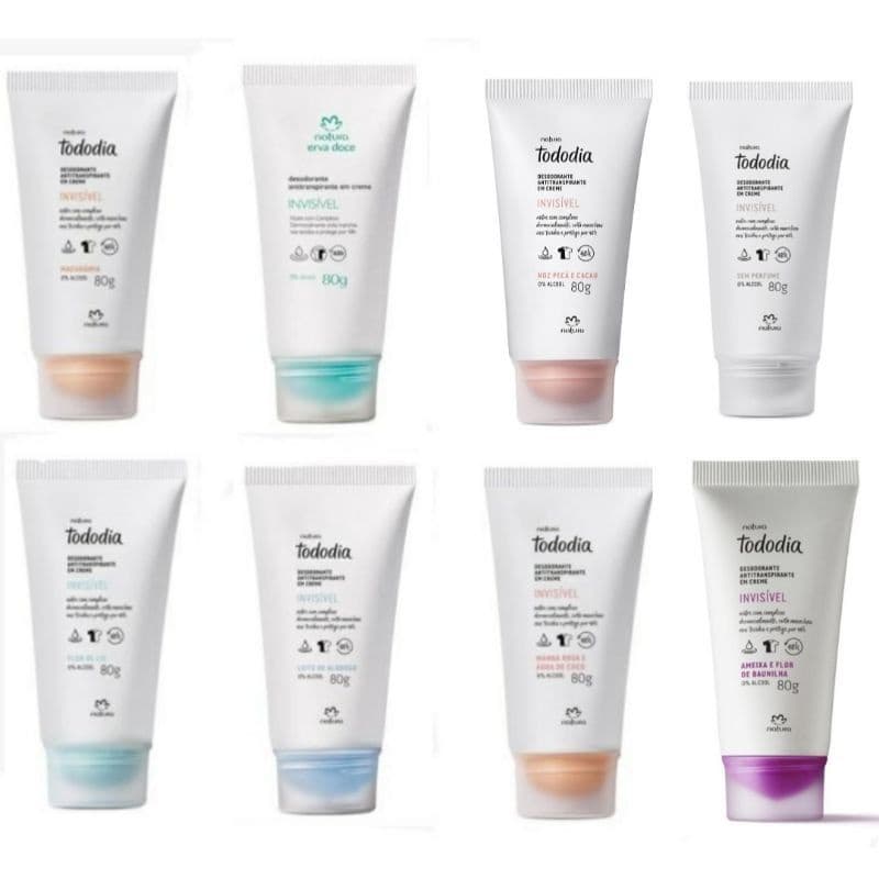 Desodorante Antitranspirante em Creme Tododia Natura - 80 g
