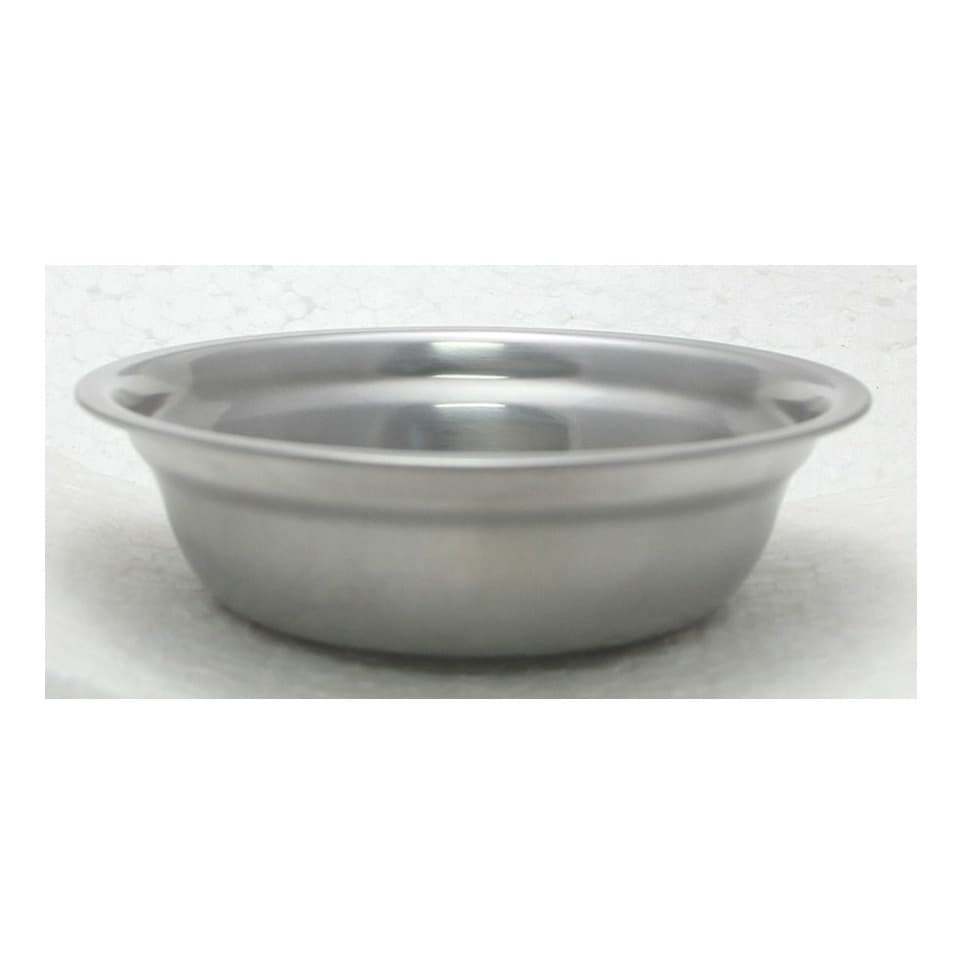 3 Tigelas Redonda Cumbuca em aço Inox 21cm Elite ELB/0550/3