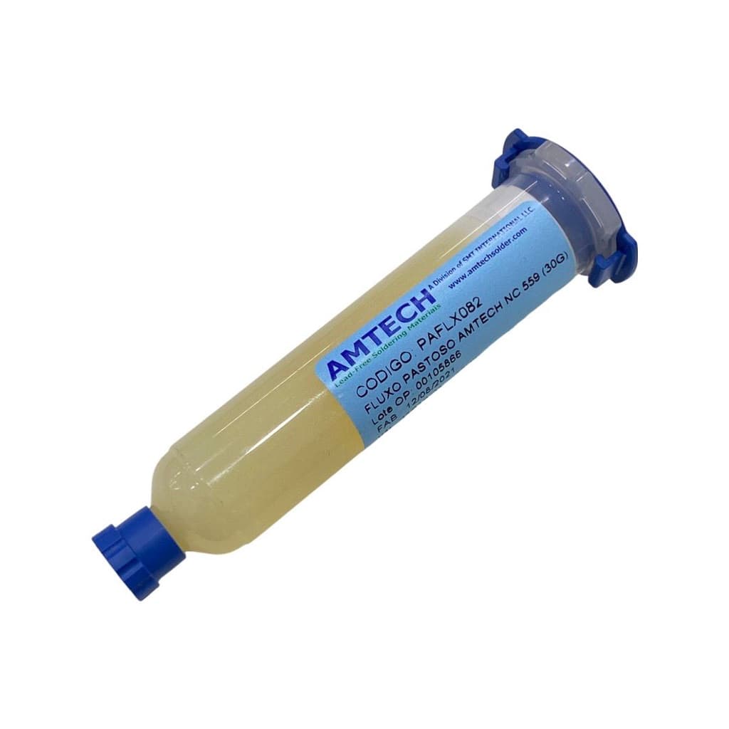 Fluxo de Solda em Pasta Amtech NC 559 Seringa 30g