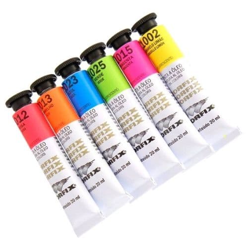 Tinta Óleo Fluorescente 20ml CORFIX