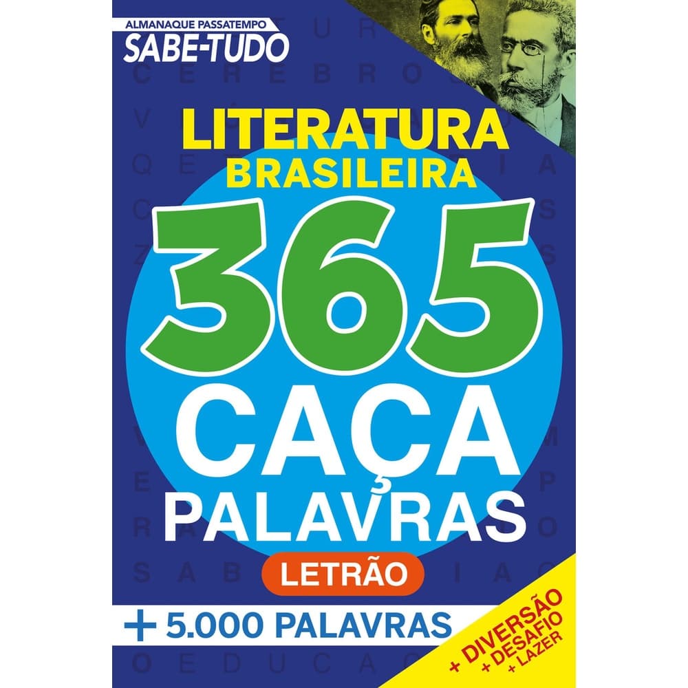 Almanaque Passatempos SabeTudo 365 Caça-Palavras | Literatura Brasileira