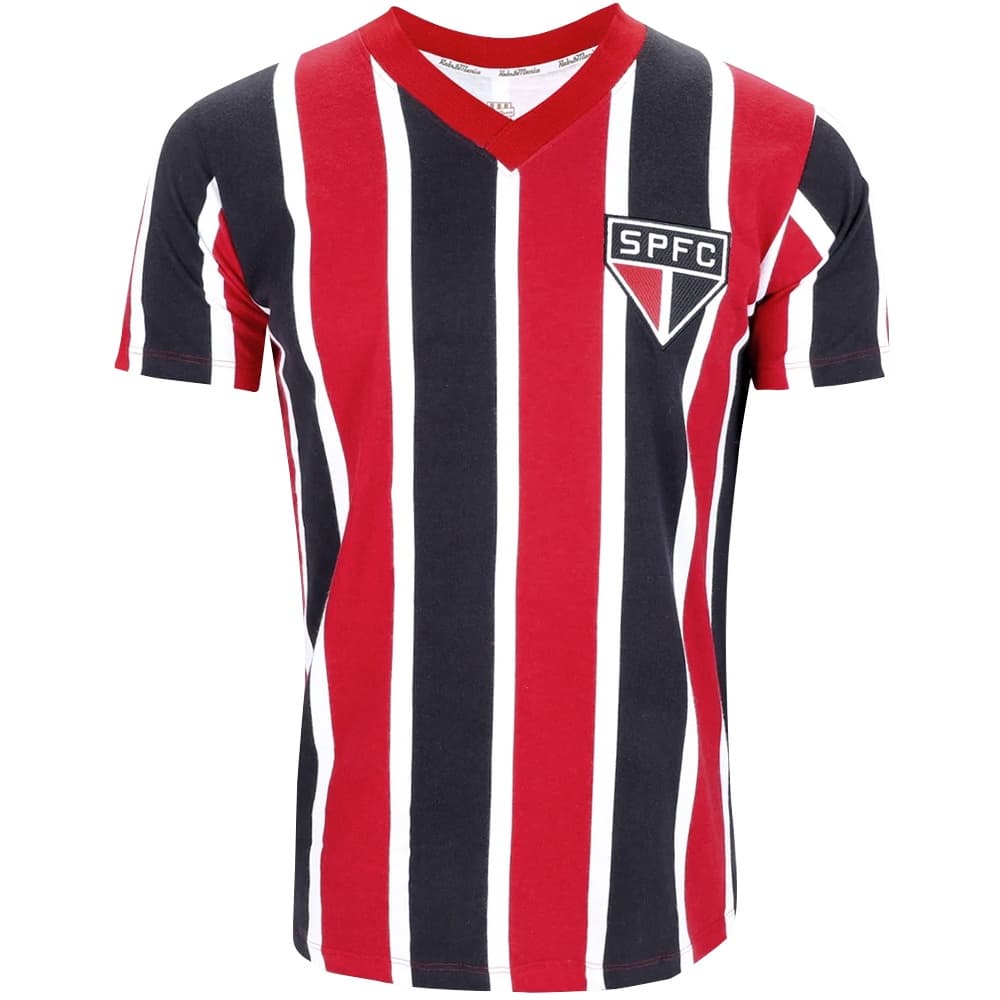 Camisa São Paulo Retrô 1991 Listrada Away Masculina Oficial
