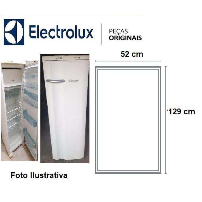 Gaxeta Borracha Refrigerador Electrolux Re25 Re26 Re28 Aba