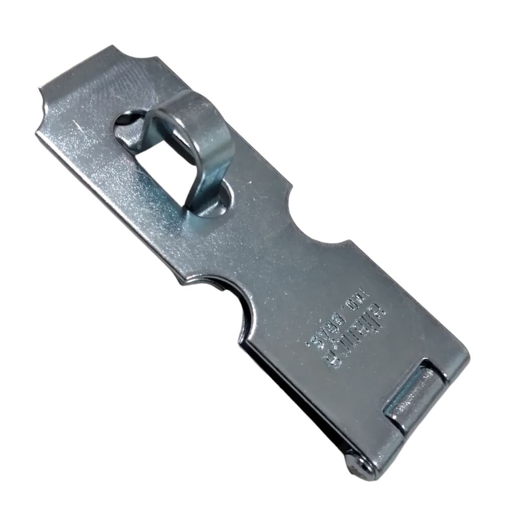 Porta cadeado pequeno para gaveta armário 63mmx25mm Aliança Zincado