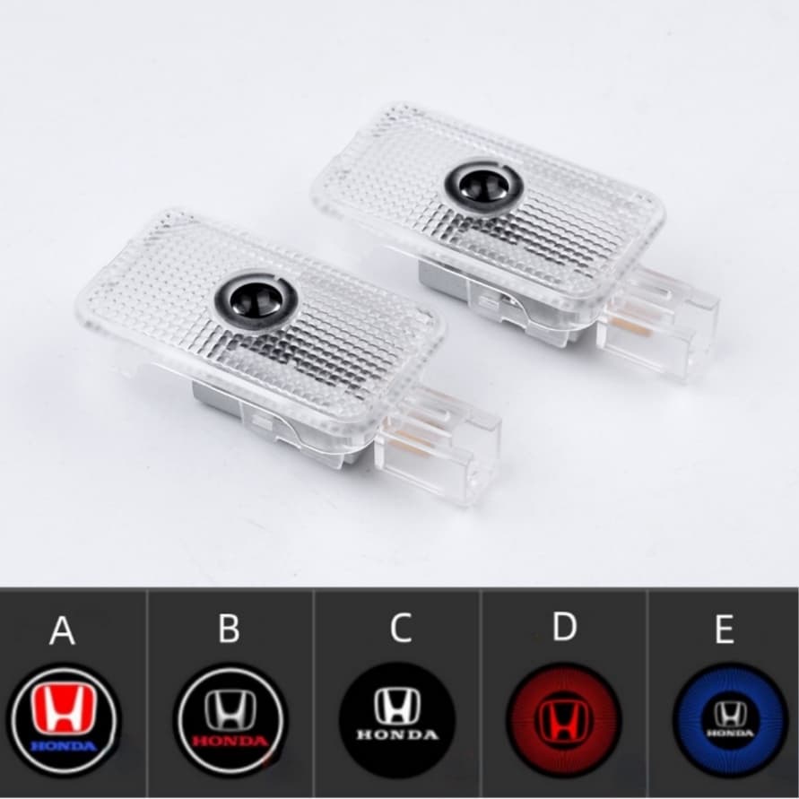 2pcs Lâmpada De Boas Vindas Projecção Laser De Porta LED Atmosfera Modificada Para Honda Civic 4 Portas sedan 2006-2011