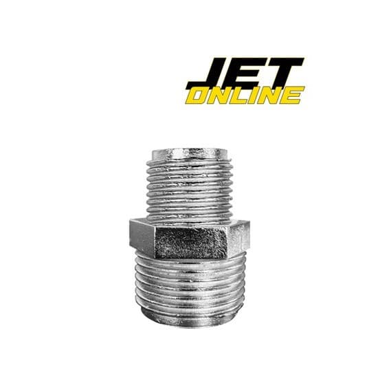 Niple Metal 3/4" X 1/2"  - Nipel Metal Cromado