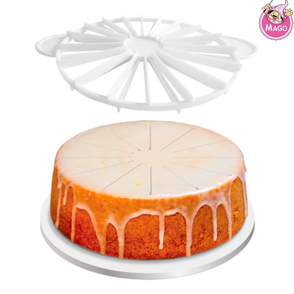 Kit Fatia Certa Mago Para Bolos Tortas E Doces Confeitaria