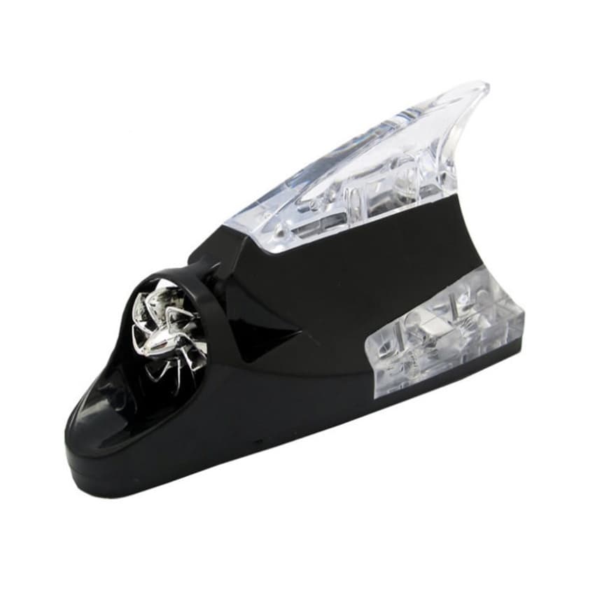 Luz LED alerta carro vento tubarão antena receptor