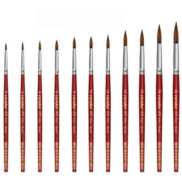 Pincel Redondo Ref. 475  CONDOR