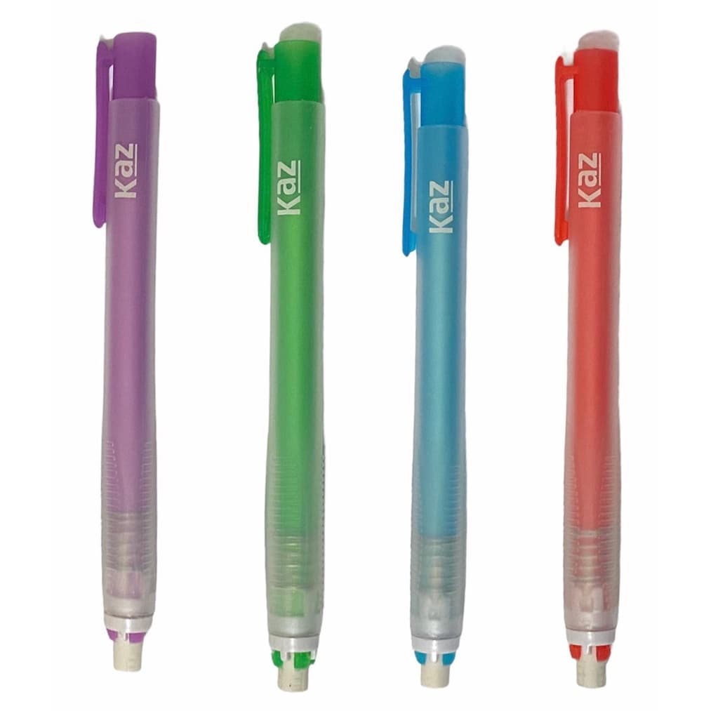 10 Caneta Borracha Kaz Papelaria