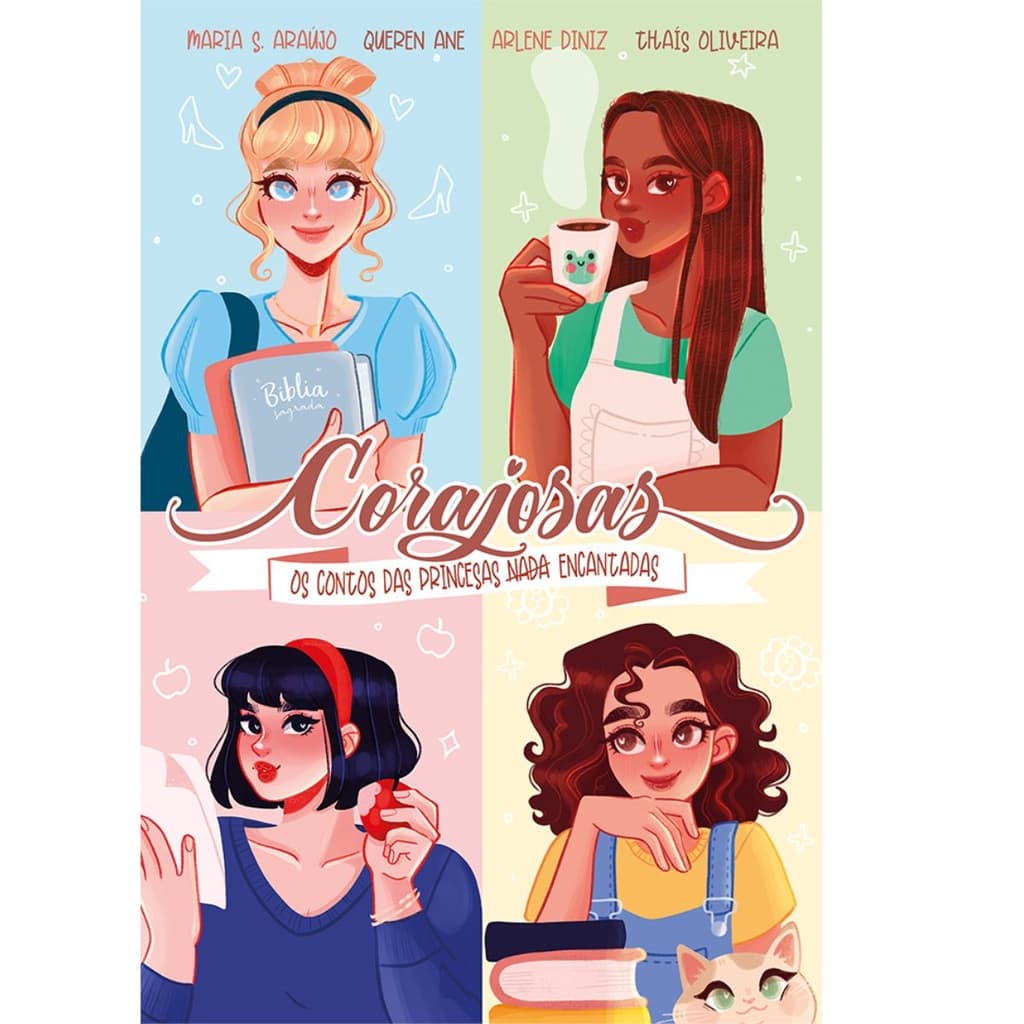 Livro Corajosas | Os contos das princesas nada encantadas