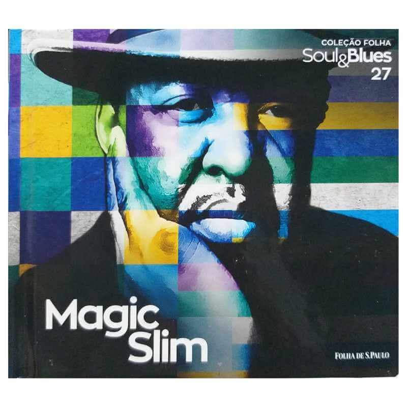 Livro Físico Com CD Coleção Folha Soul & Blues Volume 27 Magic Slim