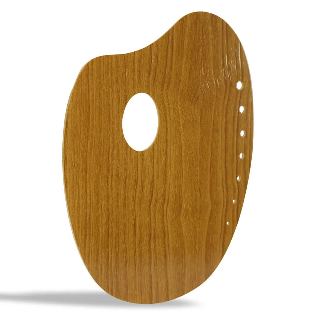 Paleta para Pintura Oval Trident 23 x 31 cm - 12.401 PU