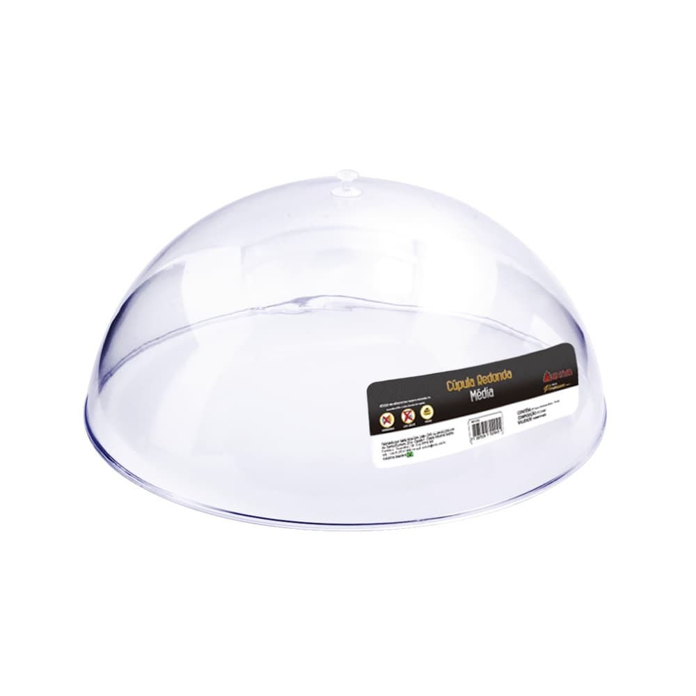 Cúpula Redonda Média 23,0 cm Linha Premium