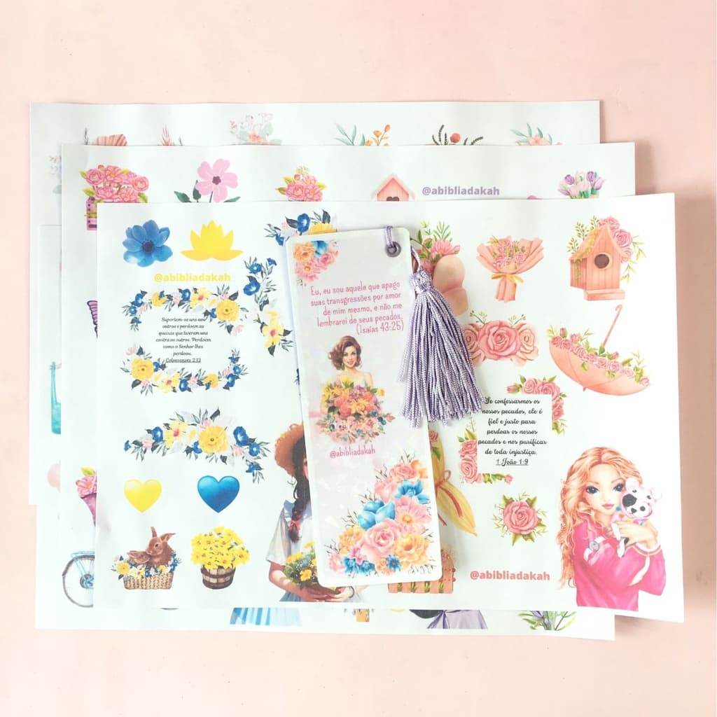 Clubinho Bible Journaling - Mês 06/23 - Buscando Serenidade em Salmos