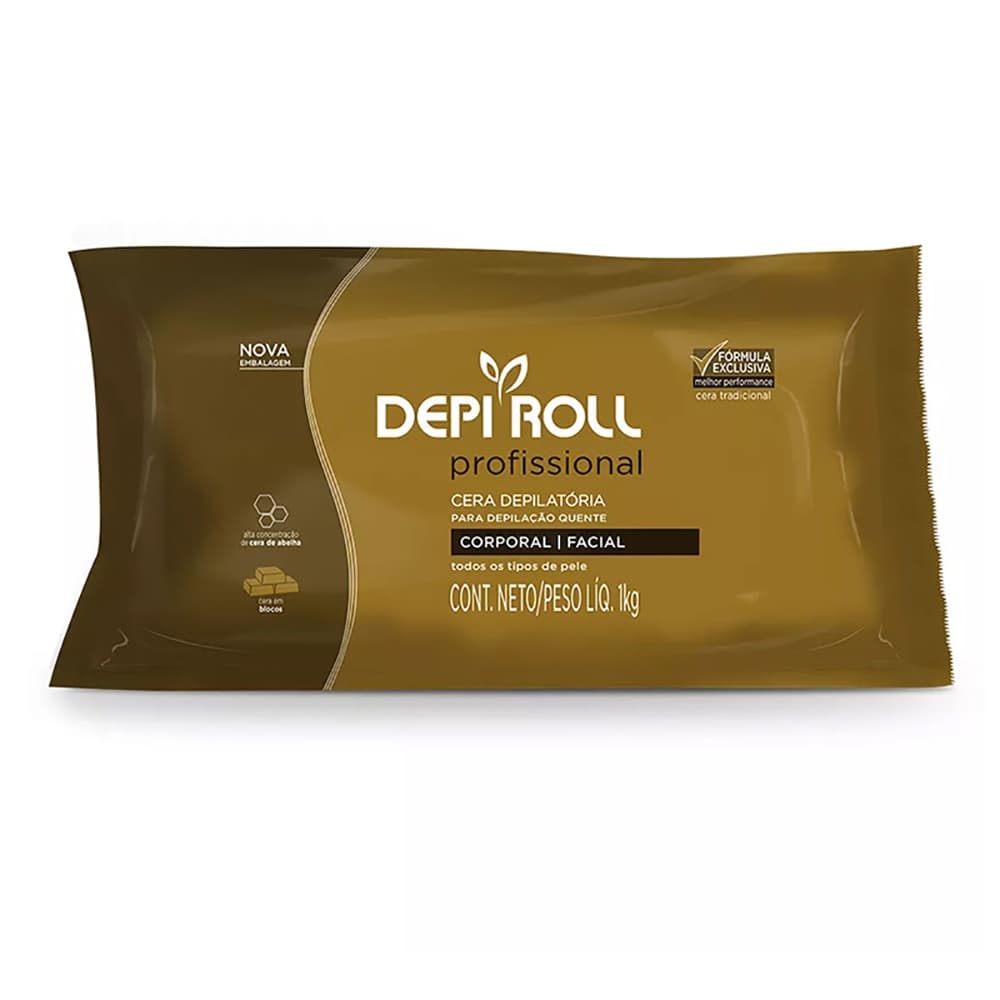 Cera Tradicional Mel 1kg Depiroll