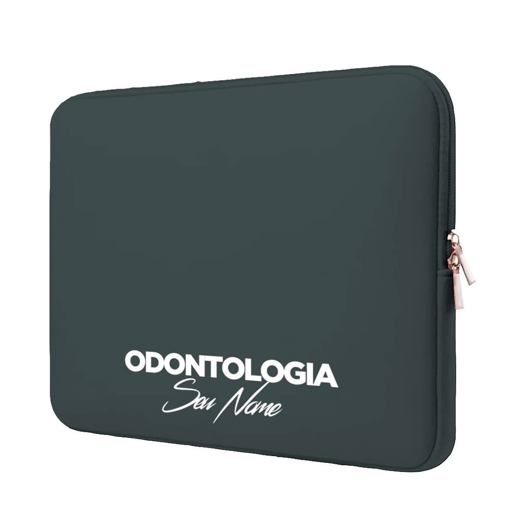 Capa Case Pasta Maleta Notebook Macbook Personalizada Neoprene 15.6/14.1/13.3/12.1/11.6/17.3/10.1 Odontologia 3