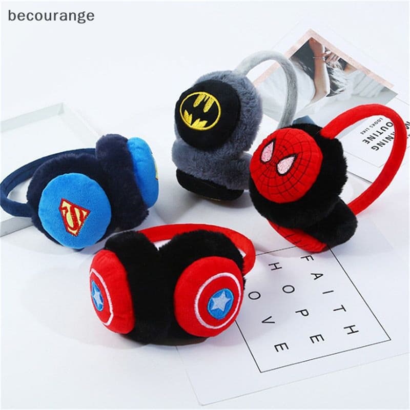 [becourange] Protetores De Orelha Fofos Para Crianças , Inverno , Viagens Ao Ar Livre , À Prova De Frio , Aquecedores De