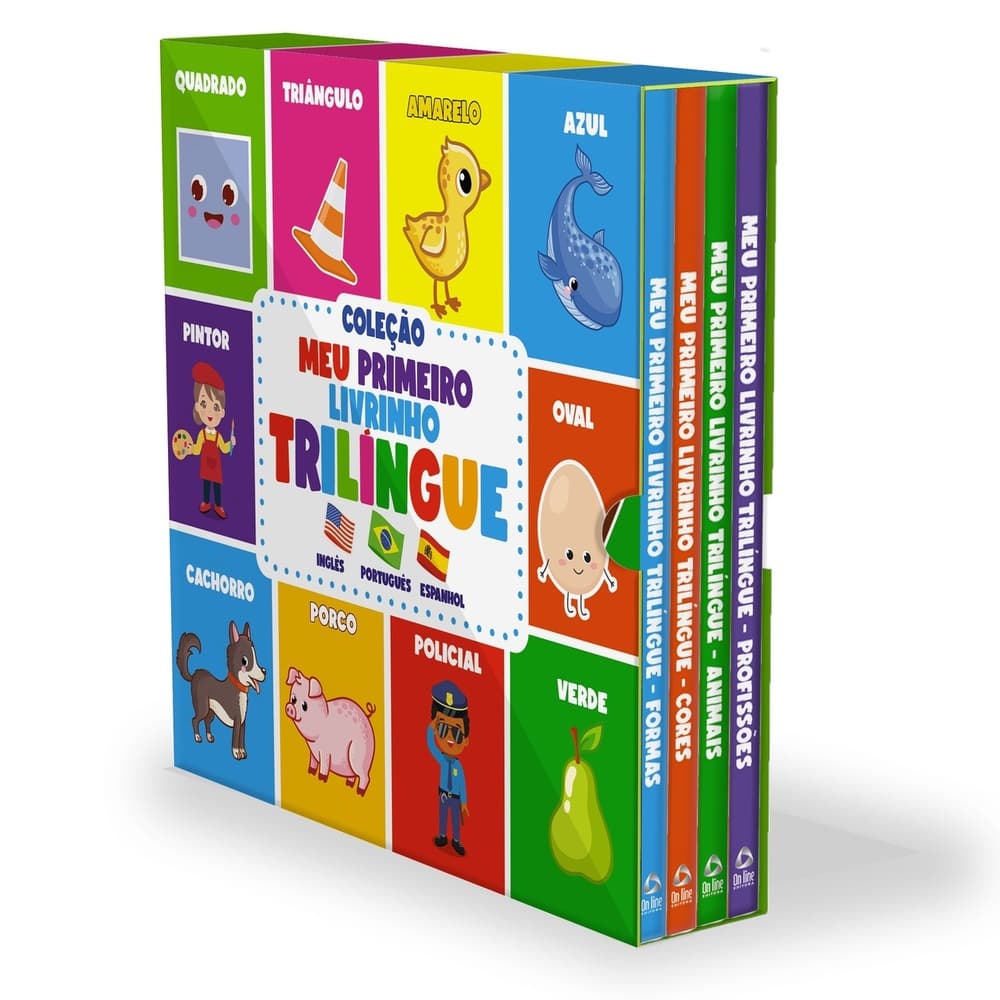 BOX - Coleção Meu Primeiro Livrinho Trilíngue