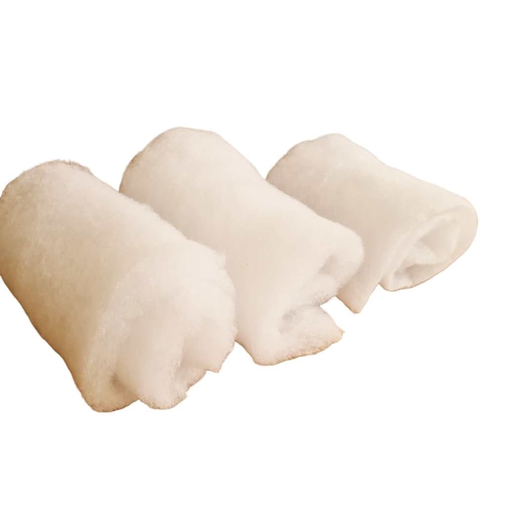 Manta Acrilica Lã Perlon grossa para Aquario e Filtro 100g retalho