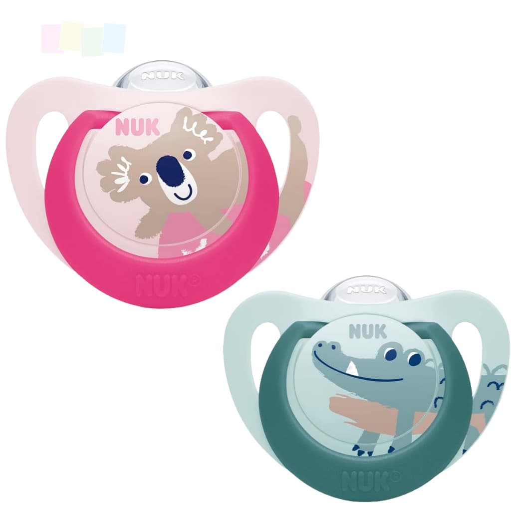 Chupeta Nuk Star +6 m S2 Bico Oral Fit 2.0 Soft Flex