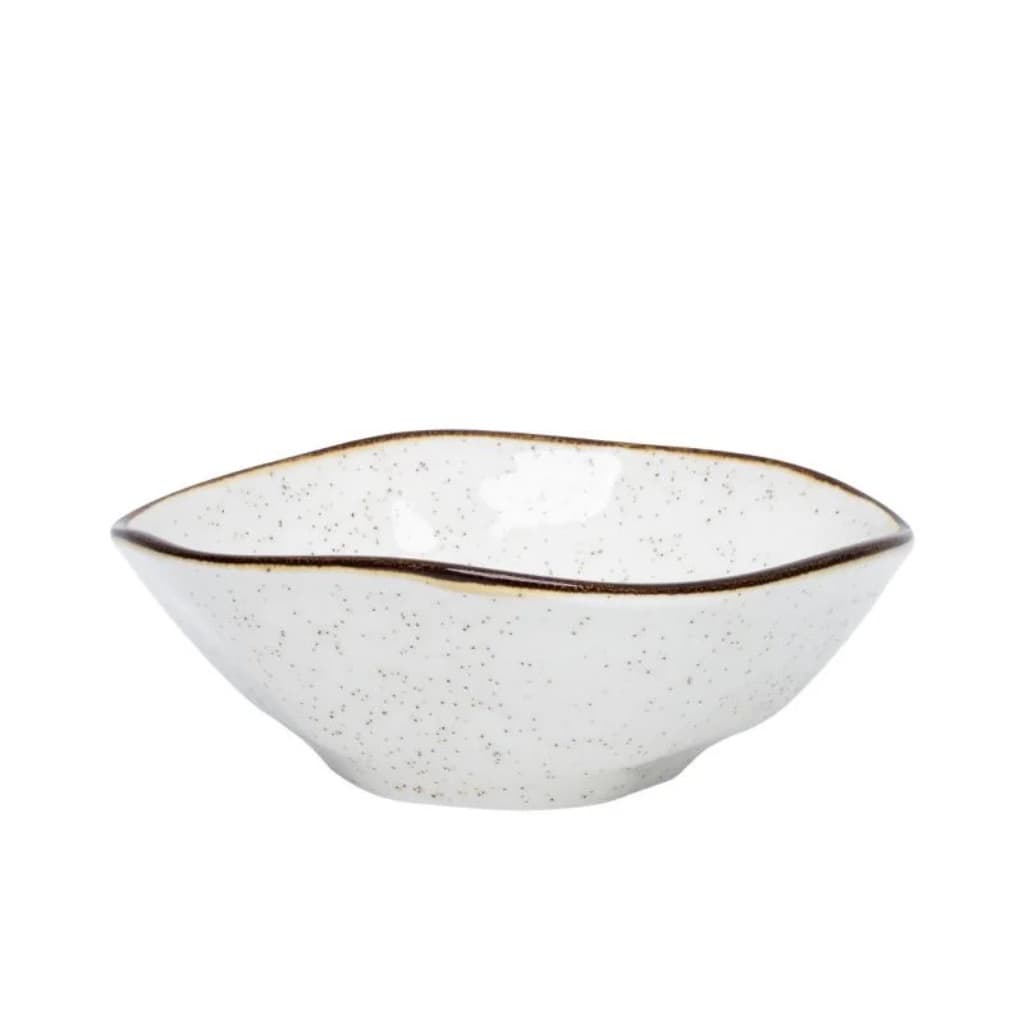 Tigela Bowl Ryo Maresia 500ml Areia Oxford Porcelana Elegante Mesa Posta para Servir Caldo e Sopa