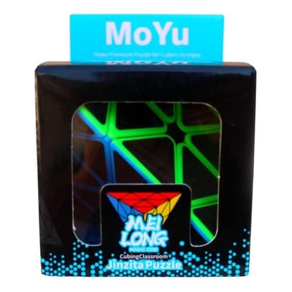 Cubo Mágico Pyraminx Pirâmide Triângulo Carbon Profissional