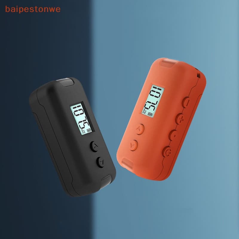 [baipestonwe] Rádio FM De Bolso Portátil 50-108MHZ Receptor De Áudio Com Display LCD Rádios Portáteis Para Esportes Ao A