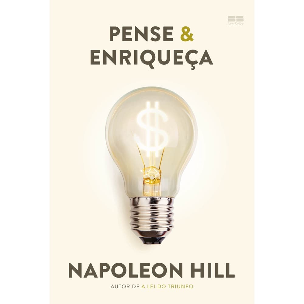 Livro Pense e enriqueça Napoleon Hill