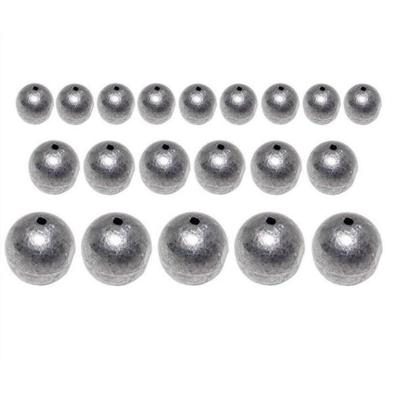 Chumbada para pesca 1 kilo redonda vários tamanhos