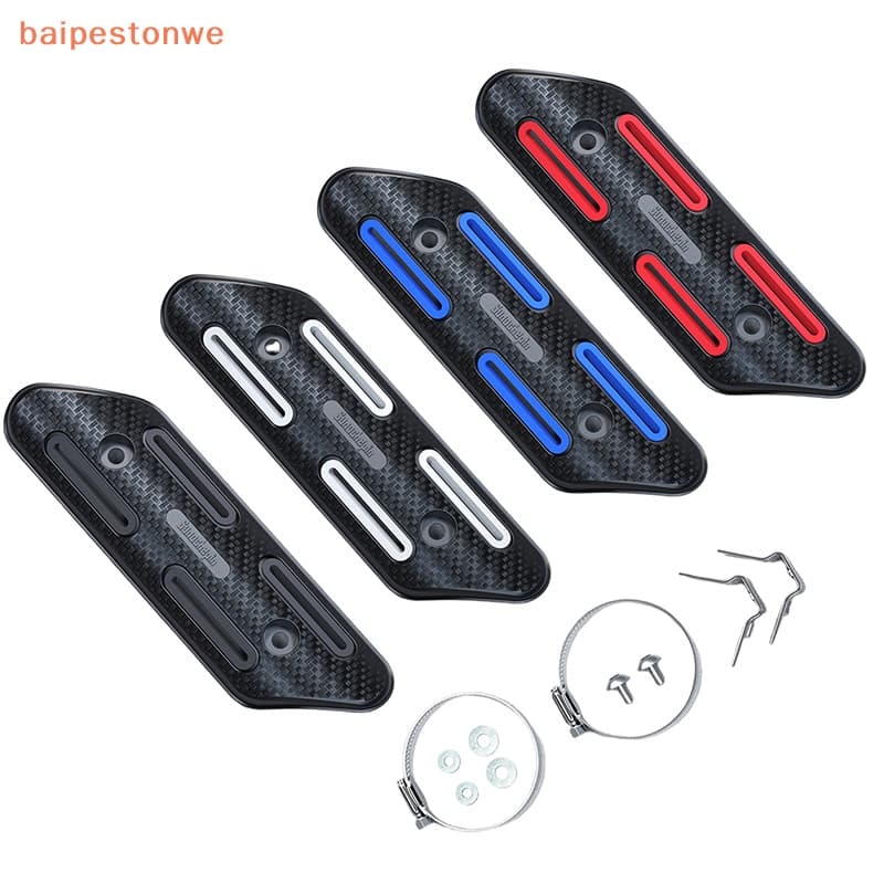 [baipestonwe] Protetor De Calor Universal Para Tubo De Escape De Motocicleta , Capa Anti-Escaldante , Almofada De Isolam