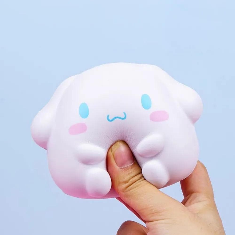 Kawaii Melody Descompressão Sanrio Kuromi Cinnamoroll Alívio Do Estresse Squishy Anime Cartoon Brinquedo De Cura De Mão Para Crianças