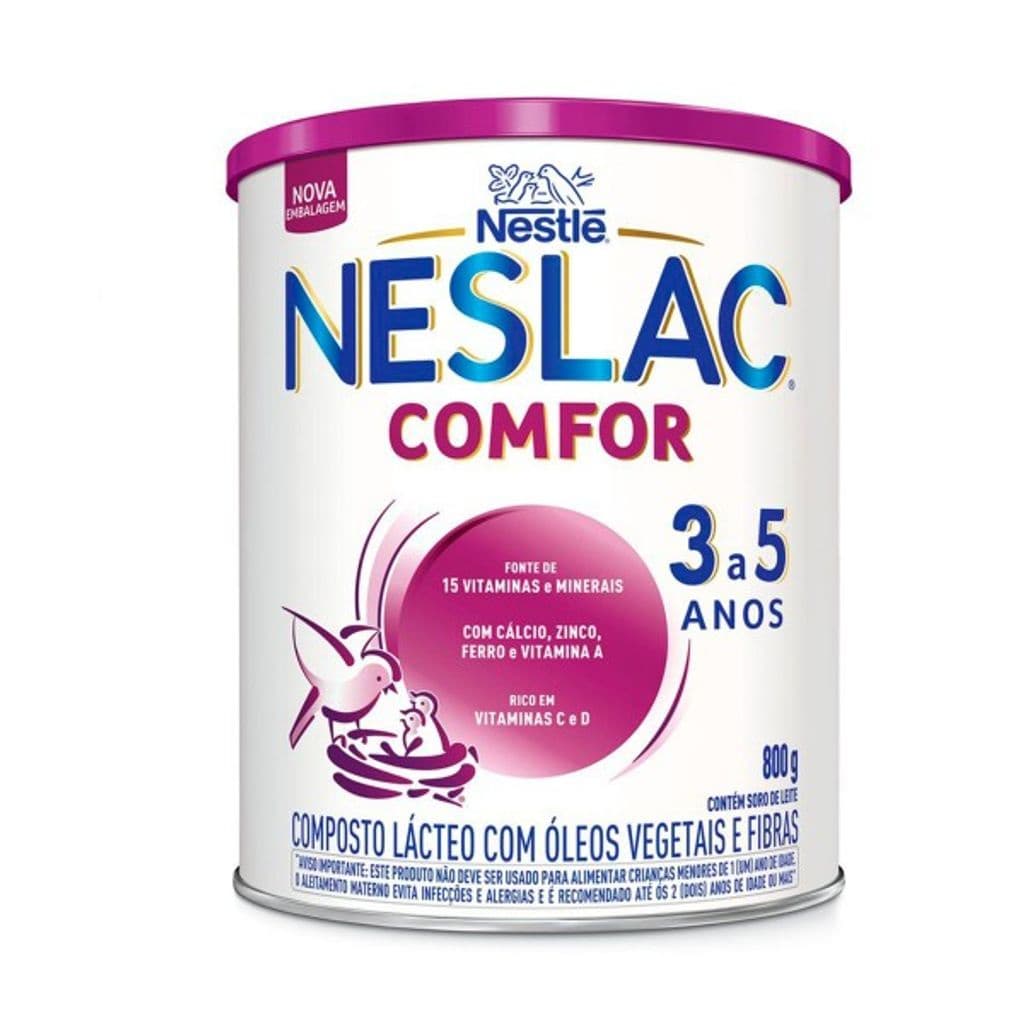 Neslac comfor composto Lácteo Infantil Nestlé Lata 800g